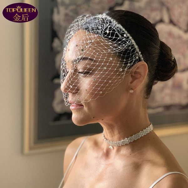 luxury diamond band encryption mesh veil hairband bridal party dress veil baroque headwear rhinestone with wedding jewelry hair accessories, Silver
luxury diamond band encryption mesh veil hairband bridal party dress veil baroque headwear rhinestone with wedding jewelry hair accessories, Silver