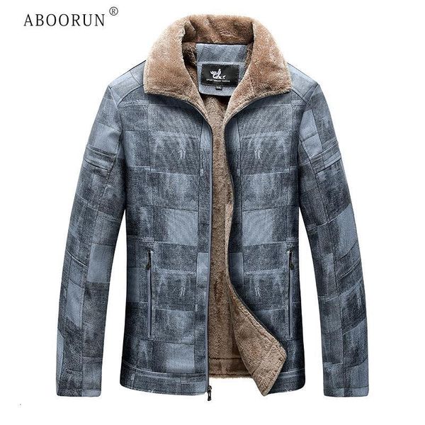 mens leather faux aboorun winter fleece pu jacket business casual woolen coat khaki warm for male 221129, Black
mens leather faux aboorun winter fleece pu jacket business casual woolen coat khaki warm for male 221129, Black