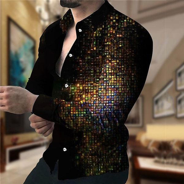 men s casual shirts spring autumn square grid gradual men fashion turn down collar buttoned shirt printing long sleeve s 5xl 221128, White;black
men s casual shirts spring autumn square grid gradual men fashion turn down collar buttoned shirt printing long sleeve s 5xl 221128, White;black