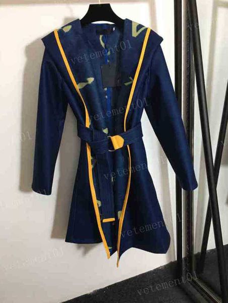 womens designer trench coats windbreaker brand blue logo print wool coat jacket with belt business luxury plus size women clothing 0912, Tan;black
womens designer trench coats windbreaker brand blue logo print wool coat jacket with belt business luxury plus size women clothing 0912, Tan;black