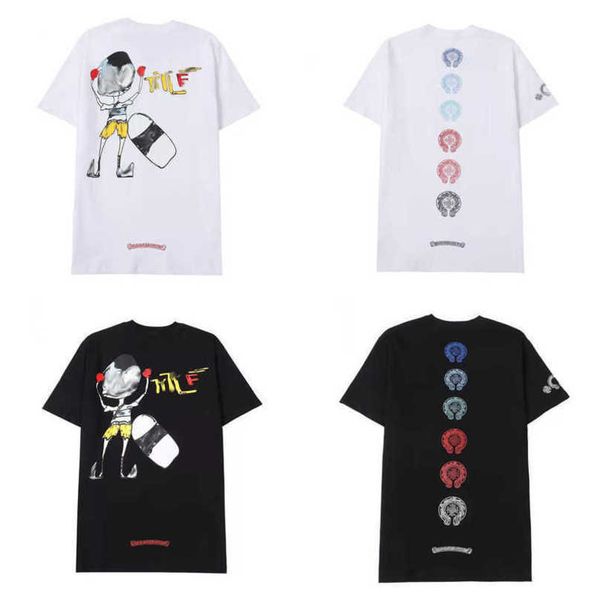 fashion luxury men's t shirt brand tees men women sanskrit letter short sleeve horseshoe couple t-shirts designer polos tshirts cross, White;black
fashion luxury men's t shirt brand tees men women sanskrit letter short sleeve horseshoe couple t-shirts designer polos tshirts cross, White;black