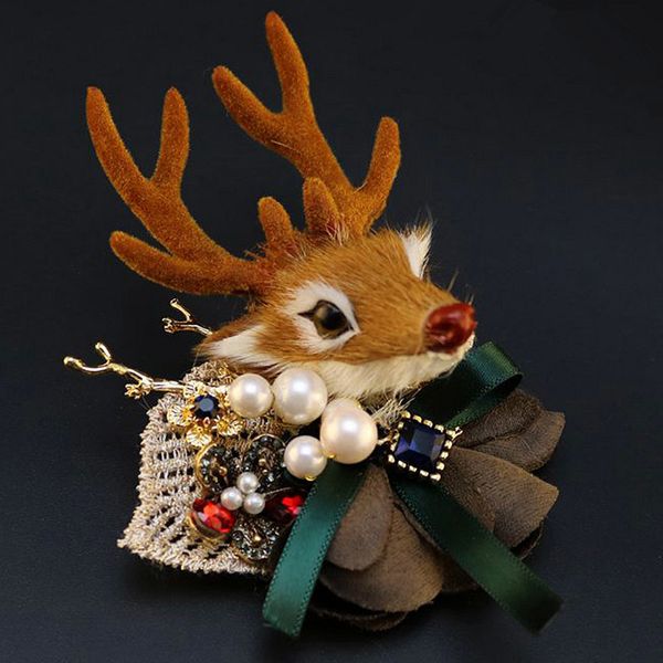 pins brooches fashion luxury reindeer for women vintage animal elk deer simulated pearl brooch christmas jewelry gift 221128, Gray
pins brooches fashion luxury reindeer for women vintage animal elk deer simulated pearl brooch christmas jewelry gift 221128, Gray