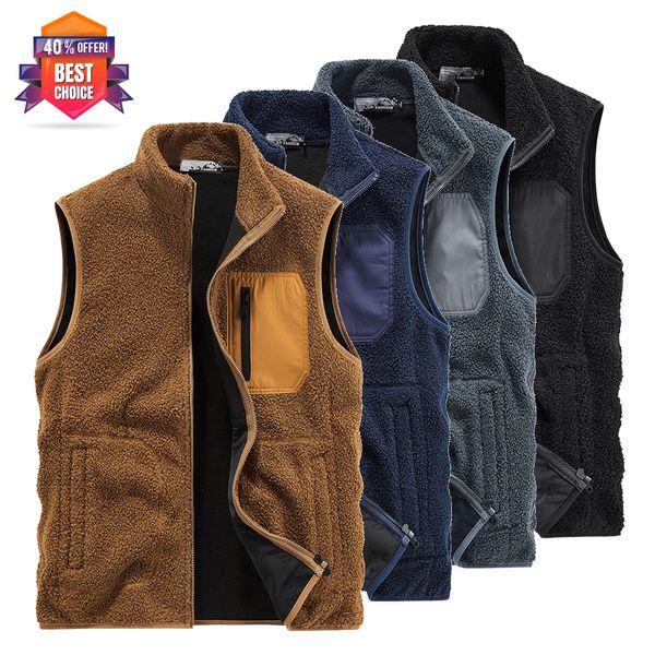 mens vests spring outwear thick warm fleece sleeveless jacket waistcoat autumn outfits tactical casual plus 221129, Black;white
mens vests spring outwear thick warm fleece sleeveless jacket waistcoat autumn outfits tactical casual plus 221129, Black;white