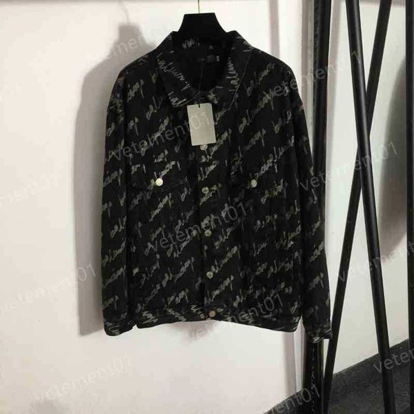 womens denim jackets fashion brand all over letter print fashion black denim jacket designer womens button cardigan jacket, Black;brown
womens denim jackets fashion brand all over letter print fashion black denim jacket designer womens button cardigan jacket, Black;brown