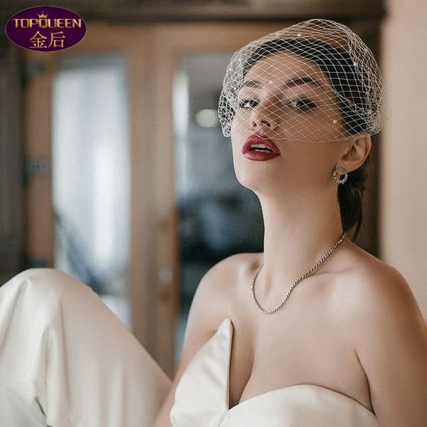 band headpieces encryption pearls mesh veil hairband bridal party dress veil baroque headwear rhinestone with wedding jewelry hair accessori, Silver
band headpieces encryption pearls mesh veil hairband bridal party dress veil baroque headwear rhinestone with wedding jewelry hair accessori, Silver