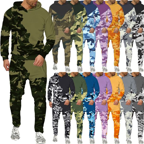 men's tracksuits colorful camouflage print two piece outfits casual outdoor sportswear hoodiepantssuit cool jogging tracksuit sets 2211, Gray
men's tracksuits colorful camouflage print two piece outfits casual outdoor sportswear hoodiepantssuit cool jogging tracksuit sets 2211, Gray