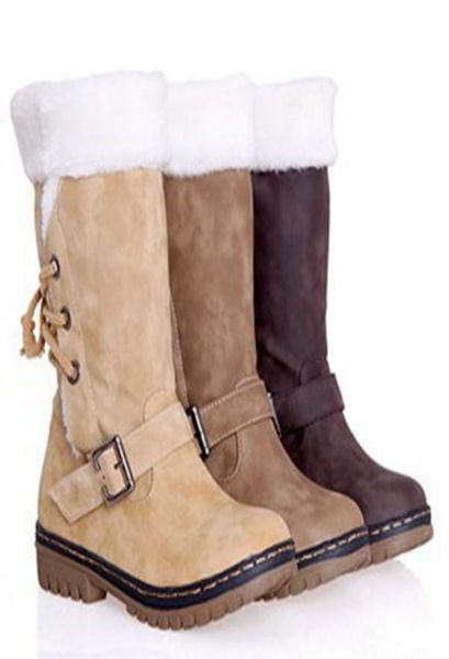 plus size eur48 winter snow boots for women thicken shoes cotton plush lace up mid calf boot new customizedkhakiwhite2328418, Black
plus size eur48 winter snow boots for women thicken shoes cotton plush lace up mid calf boot new customizedkhakiwhite2328418, Black
