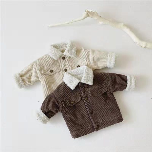 coat brand corduroy baby girls boys jacket infant toddler children coat autumn winter warm thicken kids outwear clothes for 05years 221128, Blue;gray
coat brand corduroy baby girls boys jacket infant toddler children coat autumn winter warm thicken kids outwear clothes for 05years 221128, Blue;gray
