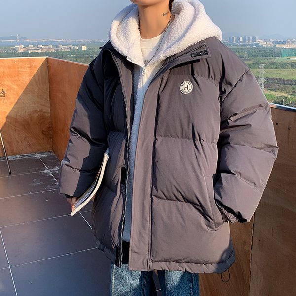 mens down parkas hybskr korean streetwear thicken letter fake two piece casual winter coats for male woolen lamb warm jackets 221129, Black
mens down parkas hybskr korean streetwear thicken letter fake two piece casual winter coats for male woolen lamb warm jackets 221129, Black