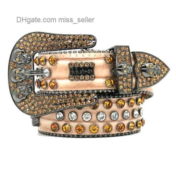 2022 designer belt bb simon belt zinc alloy skull head waist seal nail bead diamond handmade personality street sweet cool style miss seller, Black;brown
2022 designer belt bb simon belt zinc alloy skull head waist seal nail bead diamond handmade personality street sweet cool style miss seller, Black;brown