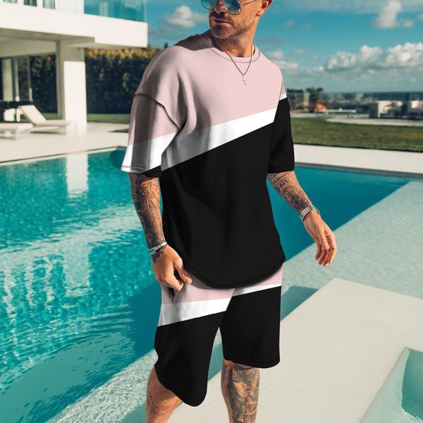 men's tracksuits spring and summer men t-shirt suit 3d printing sportswear fashion o-neck lining beach pants 2 piece tracksuit 221129, Gray
men's tracksuits spring and summer men t-shirt suit 3d printing sportswear fashion o-neck lining beach pants 2 piece tracksuit 221129, Gray
