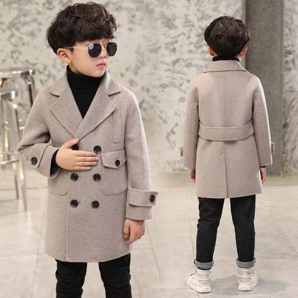 coat fashion winter woolen coat for 516 boys turn collar double breasted big pockets solid apricot boy coat 221129, Blue;gray
coat fashion winter woolen coat for 516 boys turn collar double breasted big pockets solid apricot boy coat 221129, Blue;gray