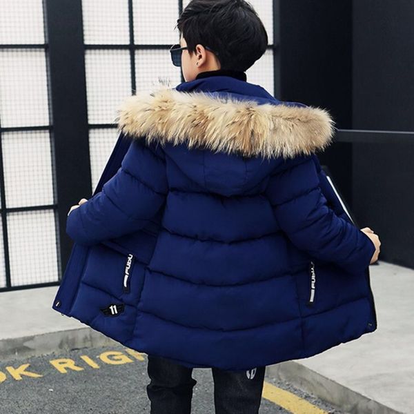down coat boys down jacket coat overcoat cotton graceful warm thicken winter plus size children's clothing 221128, Blue;gray
down coat boys down jacket coat overcoat cotton graceful warm thicken winter plus size children's clothing 221128, Blue;gray
