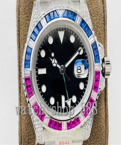 vr factory mens watch super version 40mm gmt inlaid diamond ceramic jubilee bracelet watches cal.3285 movement mechanical automatic men', Slivery;brown
vr factory mens watch super version 40mm gmt inlaid diamond ceramic jubilee bracelet watches cal.3285 movement mechanical automatic men', Slivery;brown