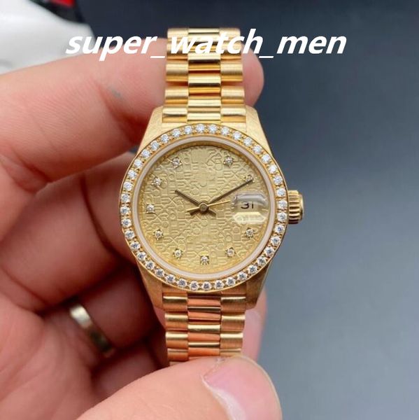 women's watch automatic mechanical datejust 18k yellow gold pattern diamond dial ladies watches 2813 movement sapphire dive lady fashio, Slivery;brown
women's watch automatic mechanical datejust 18k yellow gold pattern diamond dial ladies watches 2813 movement sapphire dive lady fashio, Slivery;brown