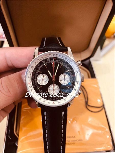 edition watch b01 automatic chronograph cal.7750 watch men calendar navitimer super 43mm watches ab012012 sport valjoux leather satch, Slivery;brown
edition watch b01 automatic chronograph cal.7750 watch men calendar navitimer super 43mm watches ab012012 sport valjoux leather satch, Slivery;brown