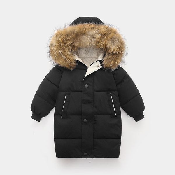 down coat kids thicken warm down coat boys winter real fur hooded long parkas girls cotton down jackets outerwears teen children clothing 22, Blue;gray
down coat kids thicken warm down coat boys winter real fur hooded long parkas girls cotton down jackets outerwears teen children clothing 22, Blue;gray
