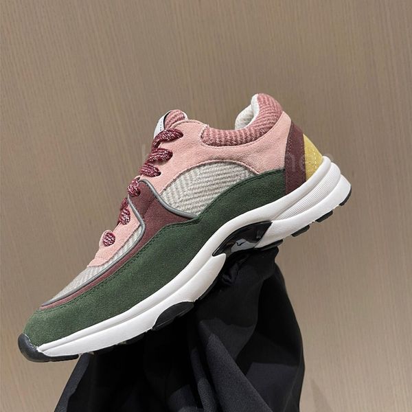 channel excellent retro new casual shoes sneakers designer models collision color stitching lacing suede low help thick bottom canvas tweed, Black
channel excellent retro new casual shoes sneakers designer models collision color stitching lacing suede low help thick bottom canvas tweed, Black
