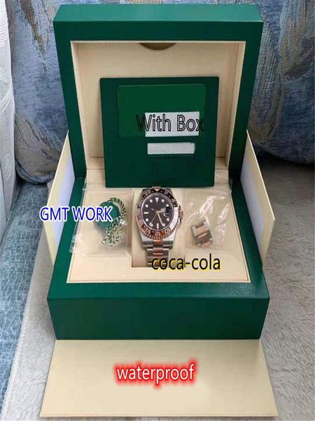 luxury v7 original box watch gmt ii root beer ceramic 18k rg steel box/papers 126711chnr movement automatic mens men's watches, Slivery;brown
luxury v7 original box watch gmt ii root beer ceramic 18k rg steel box/papers 126711chnr movement automatic mens men's watches, Slivery;brown