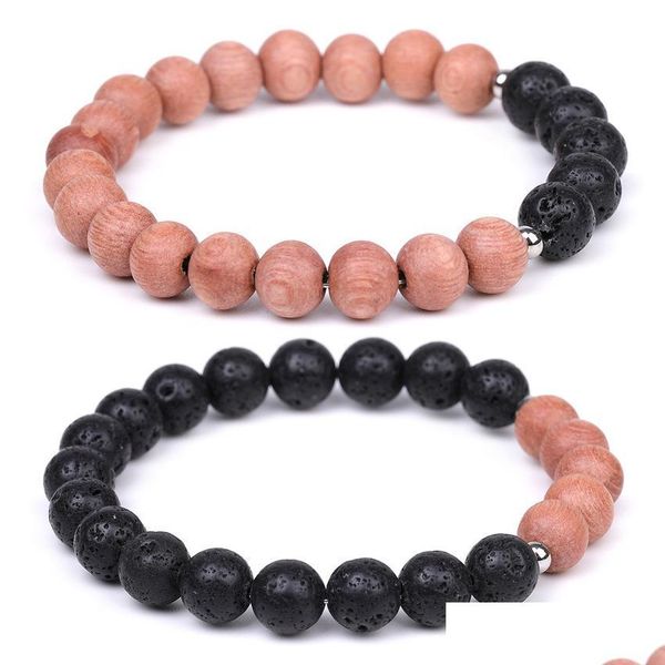 beaded natural stone lave wood bead strand bracelet strands stainless steel elastic bracelets wristband for men women fashio dhgarden dhosq, Black
beaded natural stone lave wood bead strand bracelet strands stainless steel elastic bracelets wristband for men women fashio dhgarden dhosq, Black