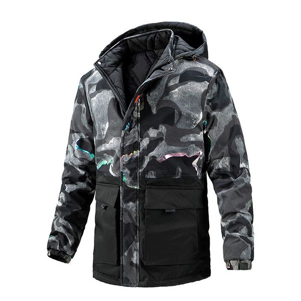 men's jackets brand fashion military camouflage man long cotton jacket reversible design double wear outerwear windbreaker size m3xl 22, Black;brown
men's jackets brand fashion military camouflage man long cotton jacket reversible design double wear outerwear windbreaker size m3xl 22, Black;brown