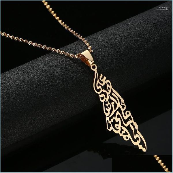 pendant necklaces trendy jewelry arabic hollow stainless steel palestine israel map for men women chain necklace drop delive dhgarden dhbkt, Silver
pendant necklaces trendy jewelry arabic hollow stainless steel palestine israel map for men women chain necklace drop delive dhgarden dhbkt, Silver