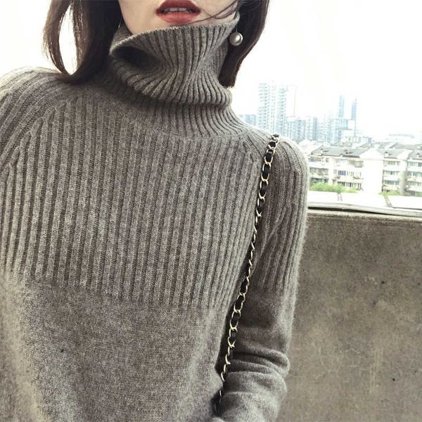 women's sweaters jmprs harajuku turtleneck women sweaters casual sweaters knit winter long sleeve fashion loose jumper fall new j22091, White;black
women's sweaters jmprs harajuku turtleneck women sweaters casual sweaters knit winter long sleeve fashion loose jumper fall new j22091, White;black