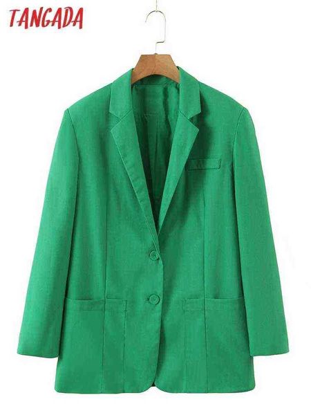 suit tangada women solid green oversized blazer jacket vintage notched collar p, White;black
suit tangada women solid green oversized blazer jacket vintage notched collar p, White;black