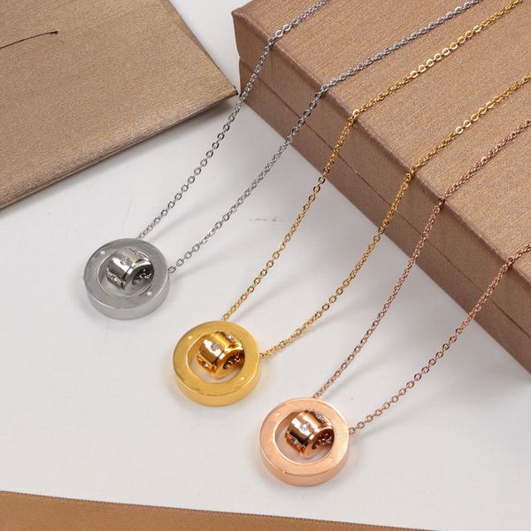 fashion love necklace jewelry men women double ring full cz two rows diamond necklaces octagonal screw cap infinity pendant couple gift, Silver
fashion love necklace jewelry men women double ring full cz two rows diamond necklaces octagonal screw cap infinity pendant couple gift, Silver