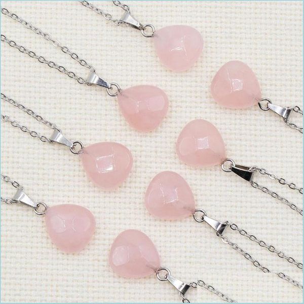pendant necklaces natural crystal stone heart shape pendant necklaces for women girl lovers party club decor jewelry with al dhgarden dhgrj, Silver
pendant necklaces natural crystal stone heart shape pendant necklaces for women girl lovers party club decor jewelry with al dhgarden dhgrj, Silver