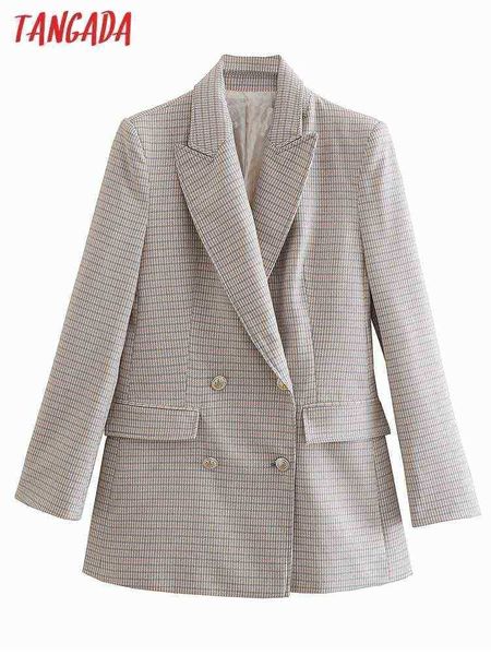 suit tangada women 2022 fashion tweed blazer jacket vintage double breasted lon, White;black
suit tangada women 2022 fashion tweed blazer jacket vintage double breasted lon, White;black
