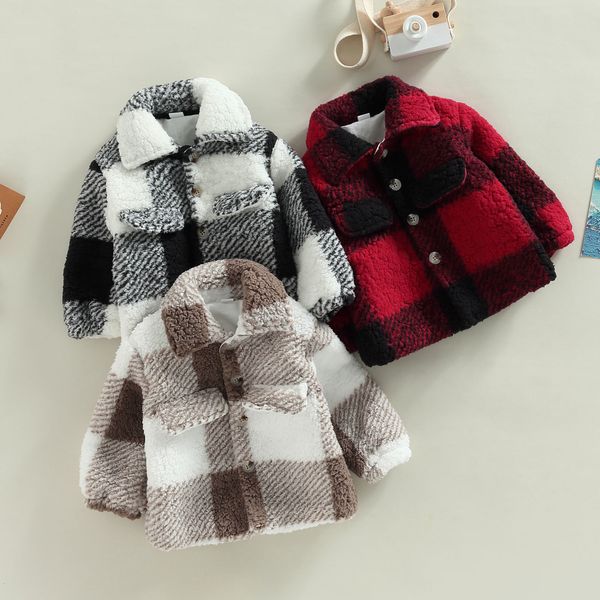 coat citgeett winter toddler baby boys girls autumn jacket long sleeve plaid print button down fleece coat outwear clothes 221128, Blue;gray
coat citgeett winter toddler baby boys girls autumn jacket long sleeve plaid print button down fleece coat outwear clothes 221128, Blue;gray