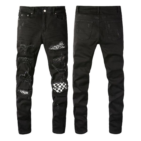 mens jeans paint hole patch pants ripped stretch denim hip hop jean patchwork biker jean for motorcycle slim skinny, Blue
mens jeans paint hole patch pants ripped stretch denim hip hop jean patchwork biker jean for motorcycle slim skinny, Blue