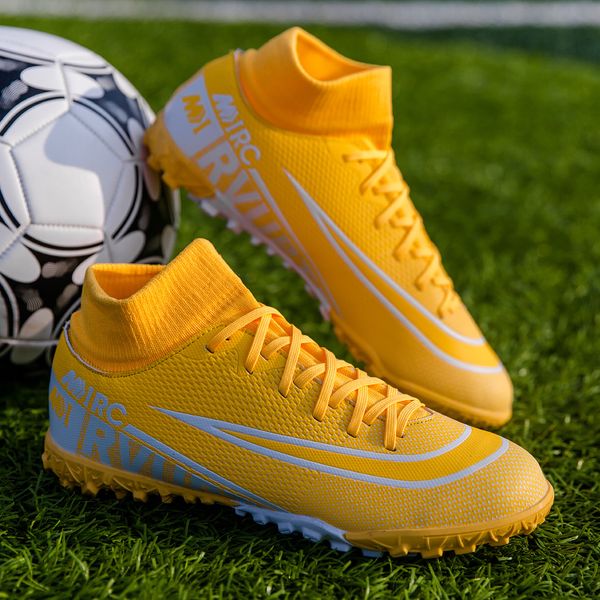 safety shoes professional football teenagers fg tf high soccer men sneaker ultralight boots size 35 45 chuteira society 221130, Black;brown
safety shoes professional football teenagers fg tf high soccer men sneaker ultralight boots size 35 45 chuteira society 221130, Black;brown