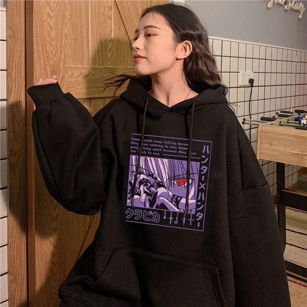 women's hoodies sweatshirt hunter x gothic pullover killua zoldyck d print anime hoodie streetwear 221129, Black
women's hoodies sweatshirt hunter x gothic pullover killua zoldyck d print anime hoodie streetwear 221129, Black