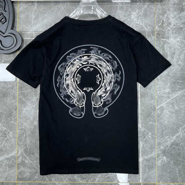classic luxury men's t shirt ch brand tees men women sanskrit letter short sleeve horseshoe couple t-shirts designer polos tshirts cro, White;black
classic luxury men's t shirt ch brand tees men women sanskrit letter short sleeve horseshoe couple t-shirts designer polos tshirts cro, White;black