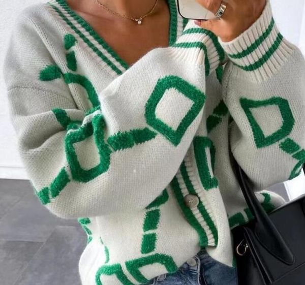 2023 new women's sweaters women spring autumn loose casual woman sweaters cardigan womens designer knitted sweater d, White;black
2023 new women's sweaters women spring autumn loose casual woman sweaters cardigan womens designer knitted sweater d, White;black