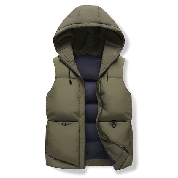 mens vests winter men solid vest jacket warm outerwear waistcoat casual hooded sleeveless s plus size 7xl 221129, Black;white
mens vests winter men solid vest jacket warm outerwear waistcoat casual hooded sleeveless s plus size 7xl 221129, Black;white