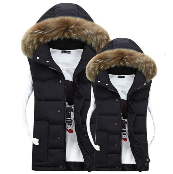 mens vests #3601 winter artificial fur collar down men slim thick warm sleeveless jacket mmen waistcoat bodywarmer couple clothes 221130, Black;white
mens vests #3601 winter artificial fur collar down men slim thick warm sleeveless jacket mmen waistcoat bodywarmer couple clothes 221130, Black;white