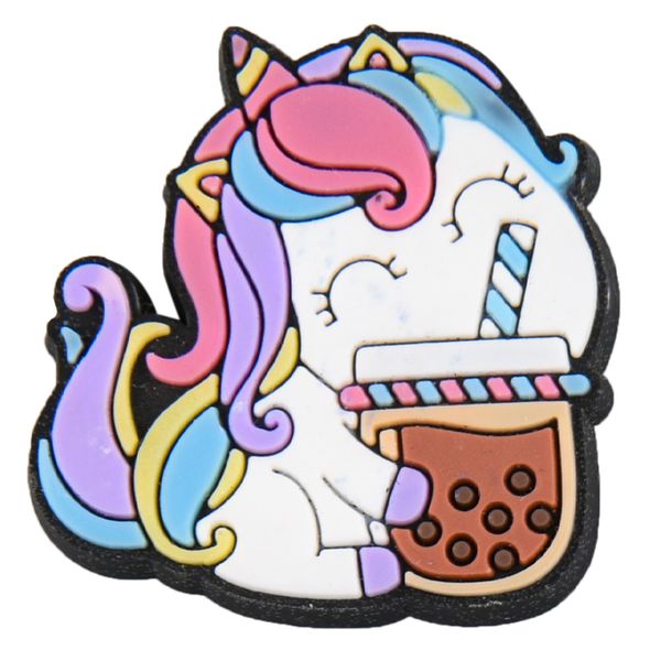 ell boba croc shoe charm for wholesale luxury designer pvc rubber charms for 2022 girl holiday gift, White;pink 
ell boba croc shoe charm for wholesale luxury designer pvc rubber charms for 2022 girl holiday gift, White;pink