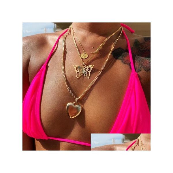 pendant necklaces fashion jewelry mtilayer necklace butterfly heart pendant drop delivery necklaces pendants dhtk3, Silver
pendant necklaces fashion jewelry mtilayer necklace butterfly heart pendant drop delivery necklaces pendants dhtk3, Silver