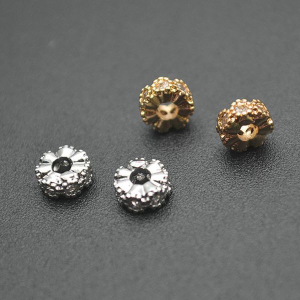 wholesale100pcs 3x6mm small spacer loose beads gold silver color paved real cz bead for diy bracelet necklace jewelry making accessories, Black
wholesale100pcs 3x6mm small spacer loose beads gold silver color paved real cz bead for diy bracelet necklace jewelry making accessories, Black