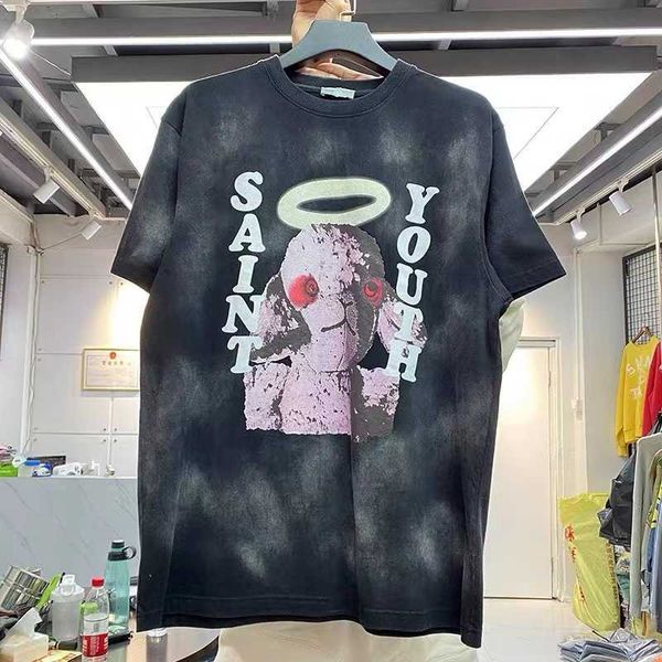 men's t-shirts vintage short-sleeved t-shirt with vintage lettering and rabbit prints t221130, White;black
men's t-shirts vintage short-sleeved t-shirt with vintage lettering and rabbit prints t221130, White;black