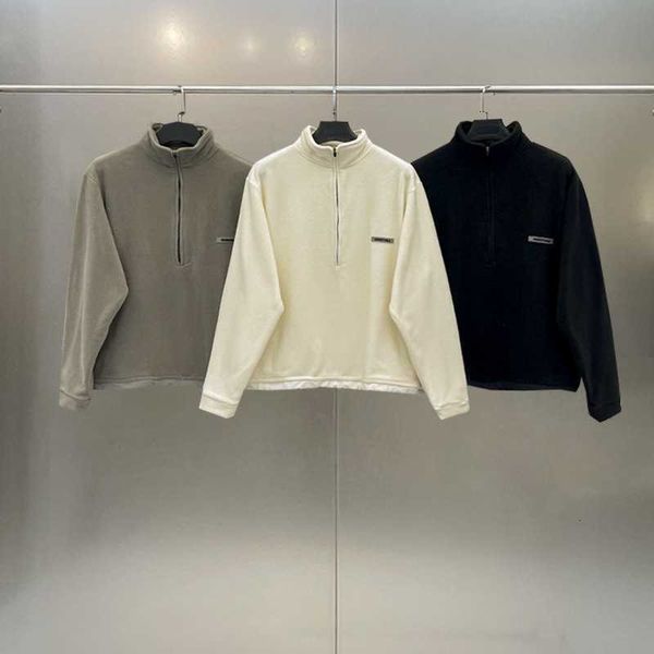 hoodies hweatshirts feel of god fog essentials double line chao brand high street fleece half zipper hoodie for men, Black
hoodies hweatshirts feel of god fog essentials double line chao brand high street fleece half zipper hoodie for men, Black