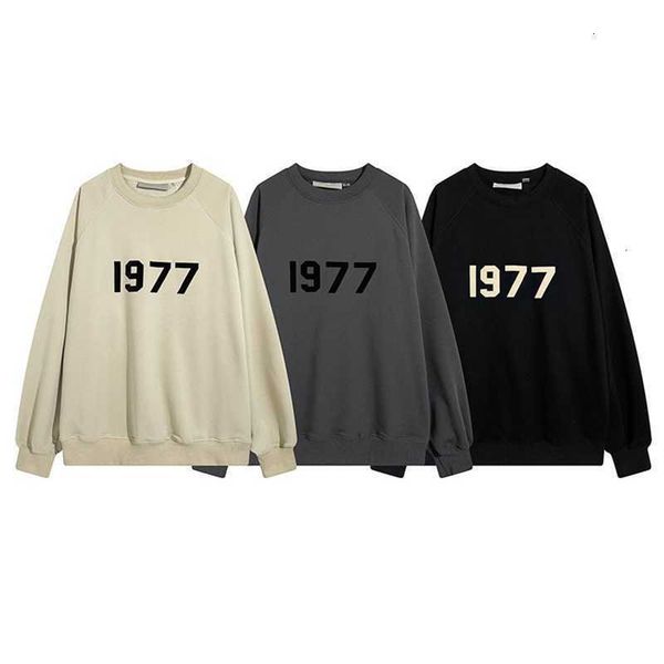 hoodies hweatshirts fog double thread essentials season 8 1977 digital flocking printing spring and autumn terry round neck sweater, Black
hoodies hweatshirts fog double thread essentials season 8 1977 digital flocking printing spring and autumn terry round neck sweater, Black