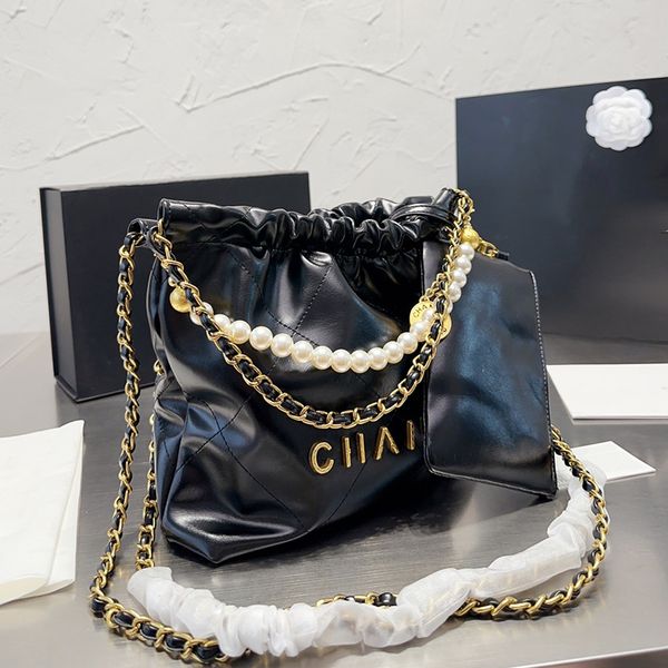 womens designer 22 mini shopping bags with pearl chain handle totes gold metal hardware matelasse chain crossbody shoulder pocket lucky coin
womens designer 22 mini shopping bags with pearl chain handle totes gold metal hardware matelasse chain crossbody shoulder pocket lucky coin