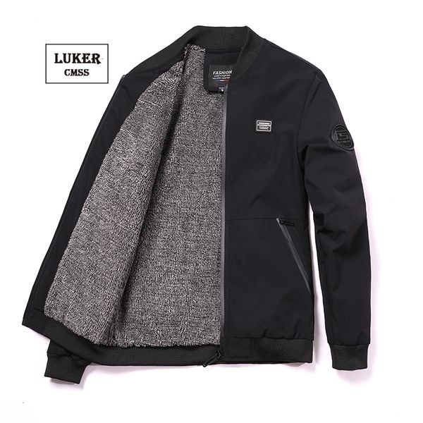 mens jackets luker cmss spring autumn men warm fleece zipper and coats male fashion baseball stand collar plus size 6xl 221130, Black;brown
mens jackets luker cmss spring autumn men warm fleece zipper and coats male fashion baseball stand collar plus size 6xl 221130, Black;brown