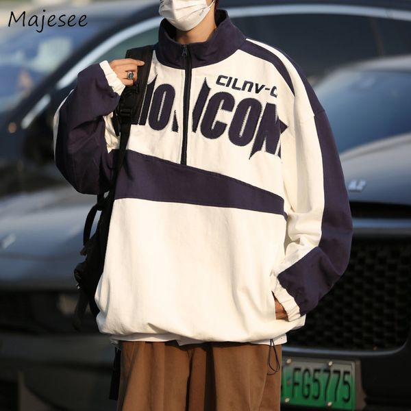 men's hoodies sweatshirts stand collar men clothing harajuku handsome teens dynamic students retro kpop fashion cargo baggy preppy ins, Black
men's hoodies sweatshirts stand collar men clothing harajuku handsome teens dynamic students retro kpop fashion cargo baggy preppy ins, Black