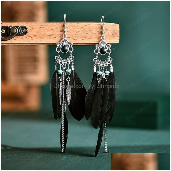dangle chandelier retro ethnic tassel long feather earring female bohemian summer beads wedding dangle earrings for women boho fas dhwam, Silver
dangle chandelier retro ethnic tassel long feather earring female bohemian summer beads wedding dangle earrings for women boho fas dhwam, Silver