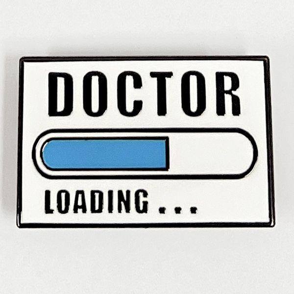medical student enamel pin badge brooch jewelry collection gift doctor loading pin, Blue
medical student enamel pin badge brooch jewelry collection gift doctor loading pin, Blue
